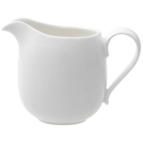  Villeroy & Boch New Cottage Basic Milchkannchen, 300 ml, Premium Porzellan, Weiss