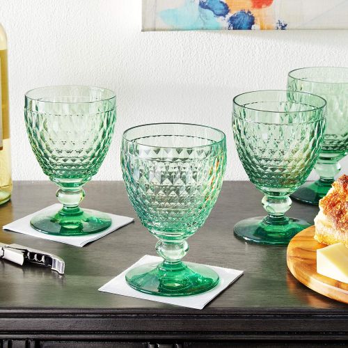  Boston Wine Goblet Set of 4 by Villeroy & Boch - Green