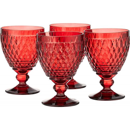  Boston Wine Goblet Set of 4 by Villeroy & Boch - Red