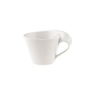 Villeroy & Boch 1024841330 New Wave Cafe Cappuccino Cup, 8.5 Ounce, White