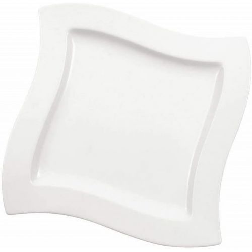  Villeroy & Boch 1025252619 New Wave Dinner Plate, 10.5 in, White