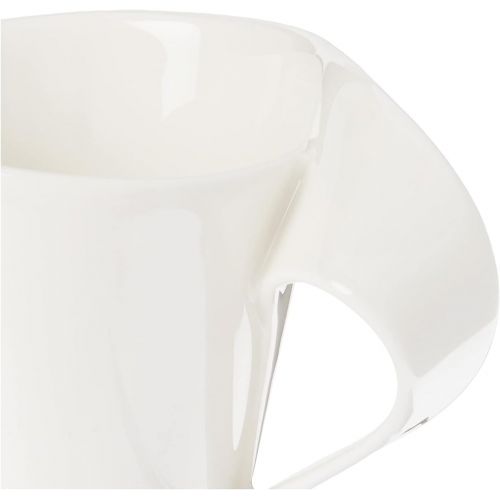  Villeroy & Boch 1024847556 New Wave Espresso Cups, 8 inches, White