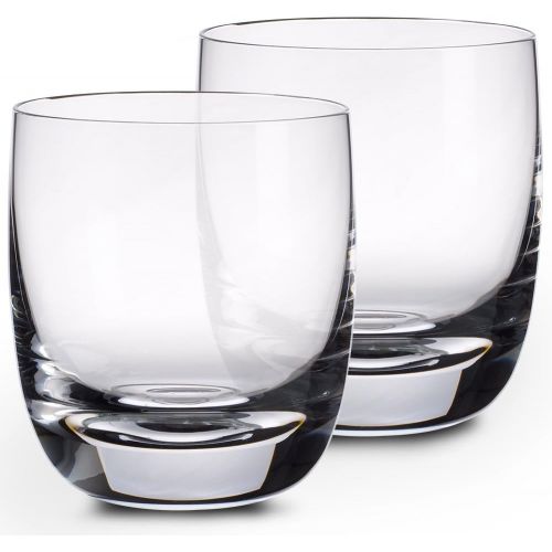  Blended Scotch Whisky Glasses Set of 2 by Villeroy & Boch - Premium Crystal Glass - Dishwasher Safe - 8.25 Ounce Capacity