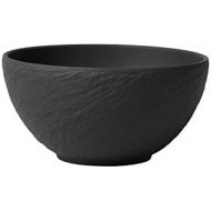 Villeroy & Boch - 1042391900 Villeroy & Boch Manufacture Rock Rice Bowl, 20.25 oz, Premium Porcelain, Gray