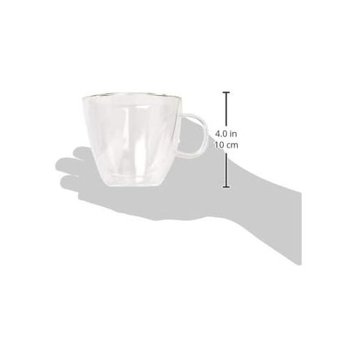  Villeroy & Boch Artesano Hot Beverages Cup (Set of 2), Large, Clear