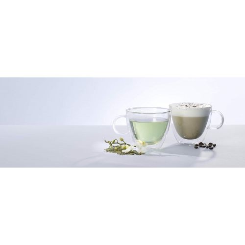  Villeroy & Boch Artesano Hot Beverages Cup (Set of 2), Large, Clear