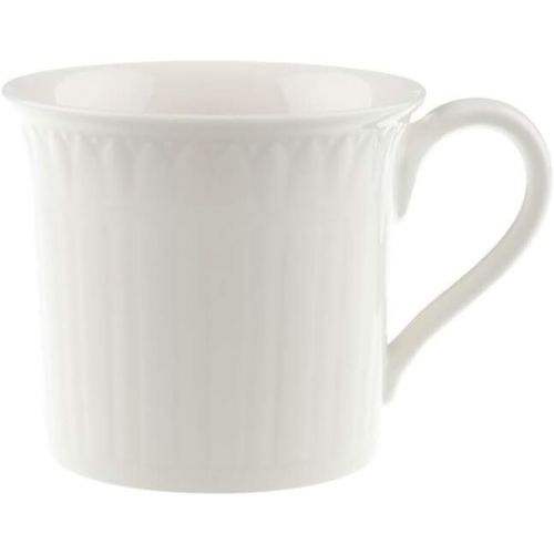  Villeroy & Boch Cellini Tea Cup, 6.75 oz, White