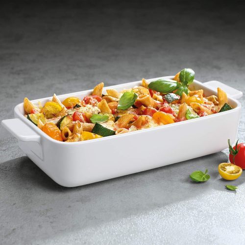  Villeroy & Boch Clever Cooking Rectangular Baking Dish, 9.5 x 5.5 in, White