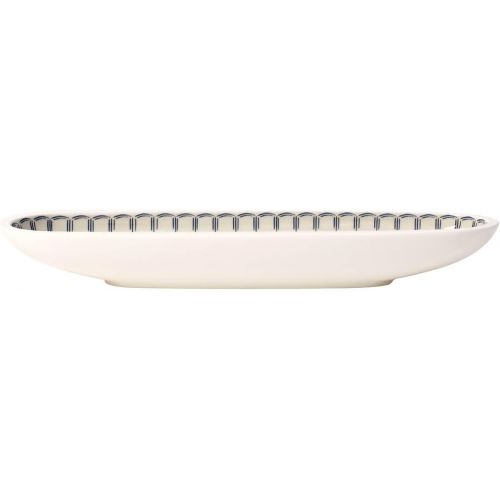  Villeroy & Boch Casale Olive Bowl, Porcelain, Blue/White, 28 x 8 cm