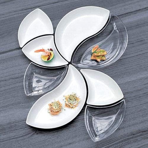  Villeroy & Boch New Wave Move 1 (Teardrop Shape), 11 x 6 in, White