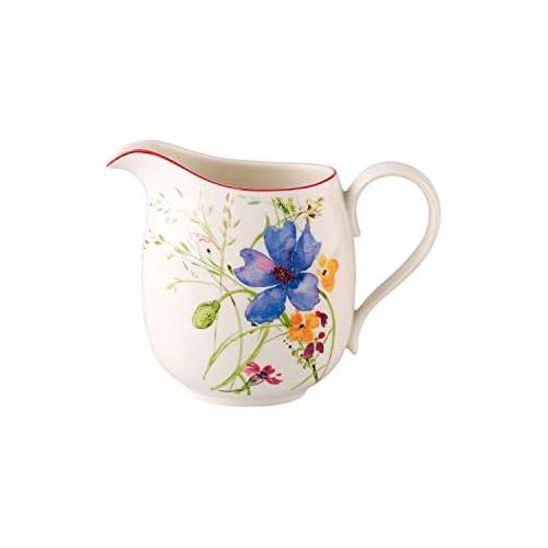  Villeroy & Boch Mariefleur Basic Milk Jug, 20.25 oz, White/Multicolored