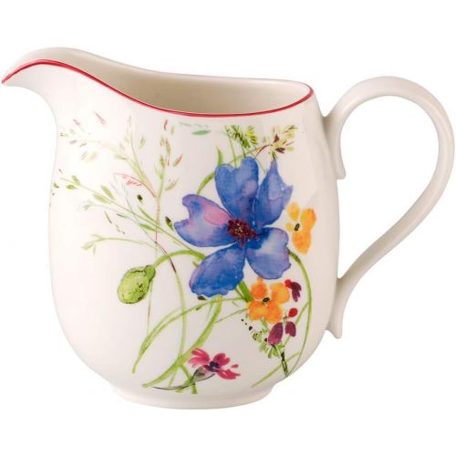  Villeroy & Boch Mariefleur Basic Milk Jug, 20.25 oz, White/Multicolored