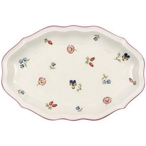  Villeroy & Boch Petite Fleur 9-1/2-Inch Pickle Dish/Gravy Stand