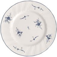 Villeroy & Boch Vieux Luxembourg Salad Plate, 8 in, White/Blue