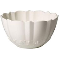 Villeroy & Boch  Toy’s Delight Royal Classic bowl, round bowl with raised pattern made from premium porcelain, white, 2.87 l, dishwasher safe