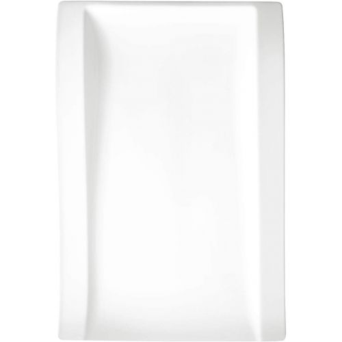  Villeroy & Boch New Wave Large Rectangular Dinner Plate, 15.5 x 9.75 in, White