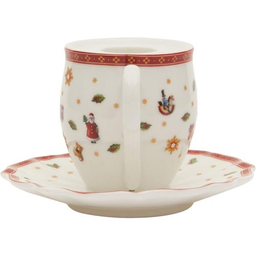  Villeroy & Boch Toys Delight Decoration Candle Holder Cup with Handle, 10 x 6 cm, Multicoloured