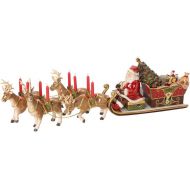 Villeroy & Boch Christmas Toys Memories Musical Santas Sleigh Ride 5 Piece Set