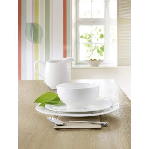  Villeroy & Boch New Cottage Basic Dinner Plate, 10.5 in, White