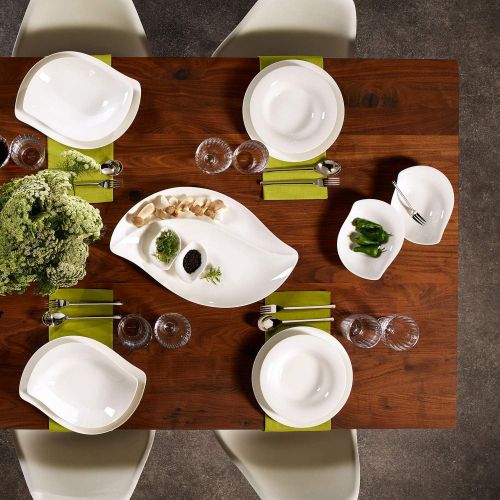  Villeroy & Boch New Cottage Basic Dinner Plate, 10.5 in, White