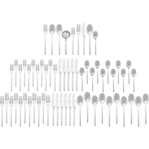  Villeroy & Boch Villeroy and Boch New Wave Flatware 64 Pc. Service for 12 by Villeroy and Boch