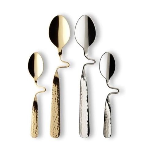  Villeroy & Boch NewWave Caffe Demitasse Spoon, Gold