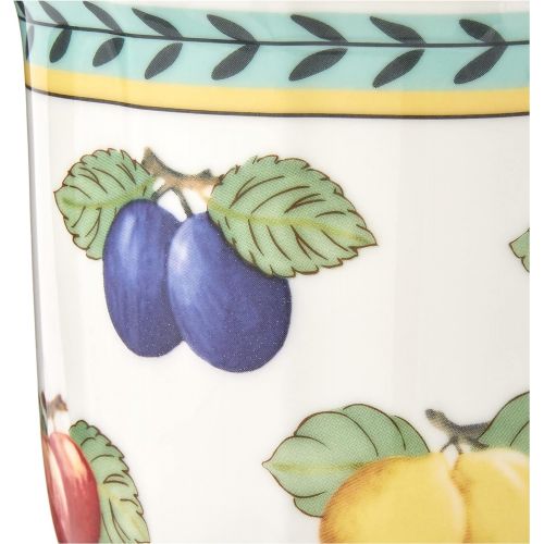  Villeroy & Boch French Garden Fleurence Jumbo Mug, 15 oz, White/Colored