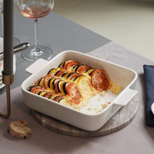  Villeroy & Boch Clever Cooking Square Baking Dish, 8.25 x 8.25 in, White