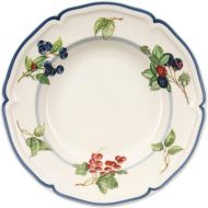 Villeroy & Boch Cottage Rim Soup, 9 in, White/Colorful