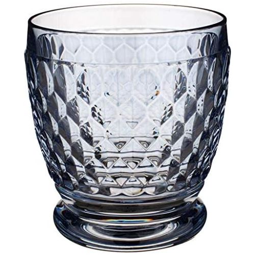  Villeroy & Boch Blue Boston 11-Oz. Double Old Fashioned Glass