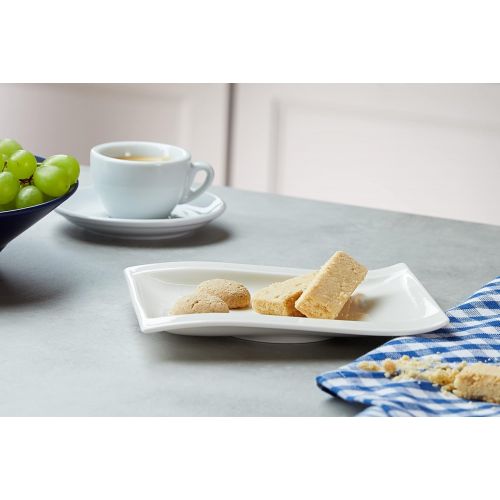  Villeroy & Boch 1025252660 New Wave B&B Appetizer Plate, 7 x 6 in, White