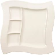 Villeroy & Boch New Wave Grill Plate, 10.5 in, White