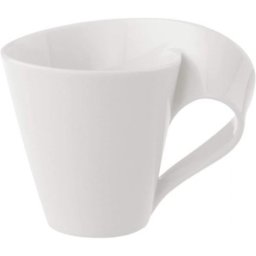  Villeroy & Boch New Wave Cafe Tea Cup, 6.75 oz, White