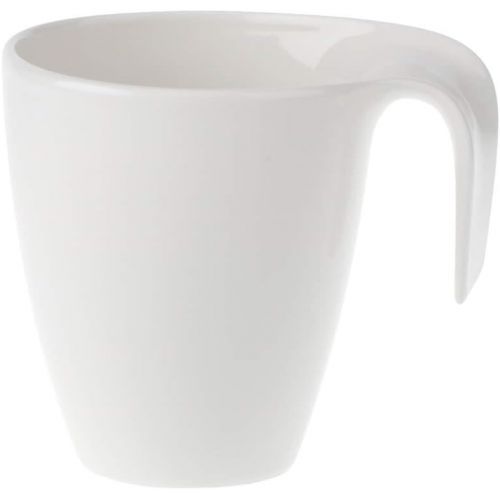  Villeroy & Boch Flow Mug, Premium Porcelain, 11.5 oz, White