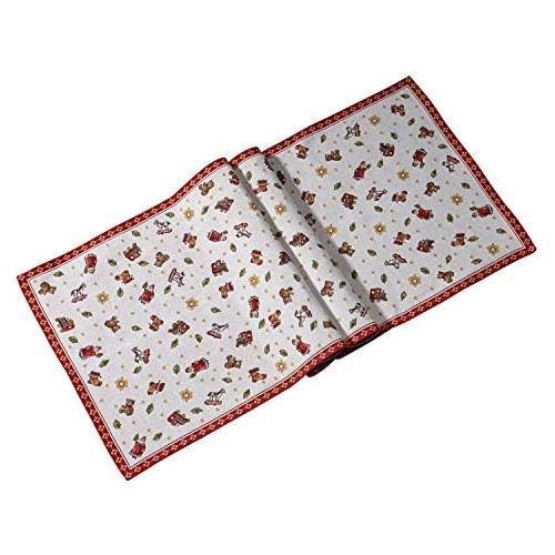  Villeroy & Boch Toys Delight Gobelin Runner XL, Red/Multicoloured, 49 x 143 cm, us:one Size