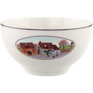 Villeroy & Boch 10-2337-1900 Design Naif Rice Bowl, 20 oz, White/Colorful