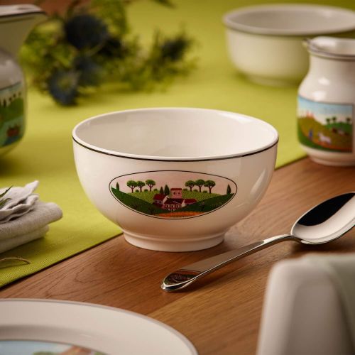  Villeroy & Boch 10-2337-1900 Design Naif Rice Bowl, 20 oz, White/Colorful