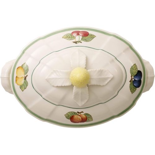  Villeroy & Boch French Garden Fleurence Soup Tureen, 84.5 oz, White/Multicolored