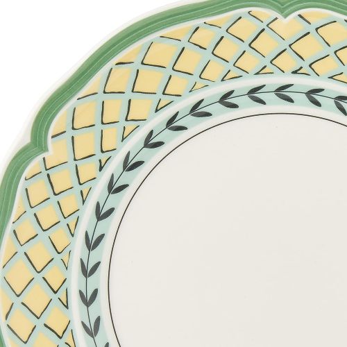  Villeroy & Boch French Garden Orange Salad Plate, 8.25 in, White/Multicolored