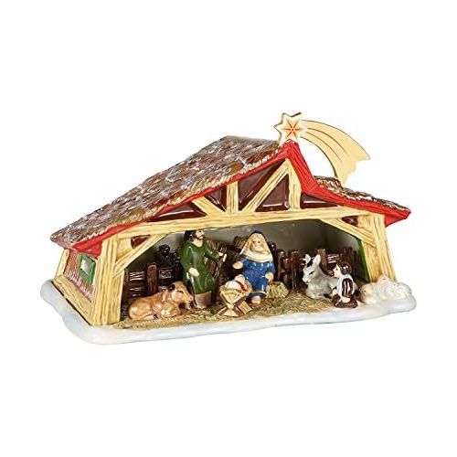  Villeroy & Boch Christmas Toys Memory Manger, Multicoloured, 27 x 16 x 16 cm, us:one Size, Nativity Scene