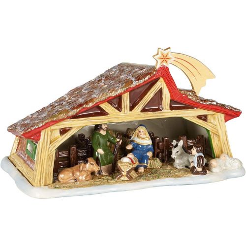  Villeroy & Boch Christmas Toys Memory Manger, Multicoloured, 27 x 16 x 16 cm, us:one Size, Nativity Scene