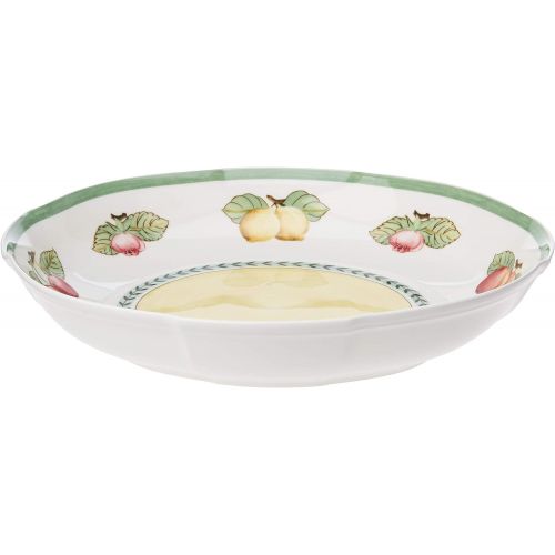  Villeroy & Boch French Garden Fleurence Pasta Serving Bowl, 15 in, White/Colored