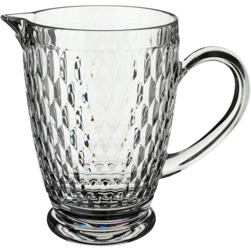  Villeroy & Boch - Boston jug, exquisite, beautifully shaped jug to serve delicious drinks at any party, crystal, transparent