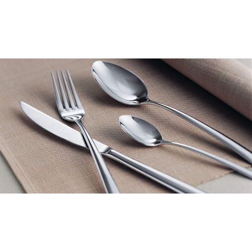  Villeroy & Boch Piemont Cutlery Set 113 Pieces, 18/10 Stainless Steel, Metal