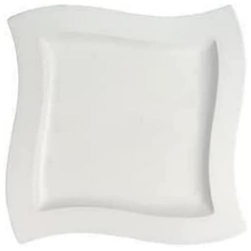  Villeroy & Boch New Wave Square Platter, 13.25 in, White