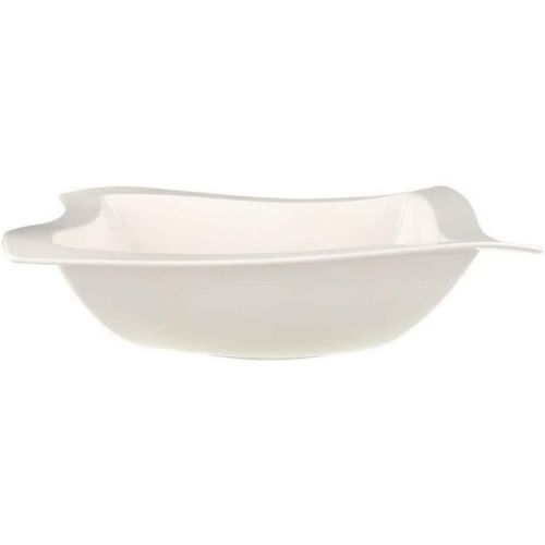  Villeroy & Boch New Wave Square Salad Bowl, 13 in, White