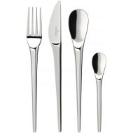 Villeroy & Boch New Moon Cutlery 24 Pieces, Stainless Steel