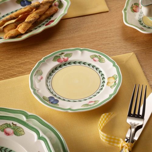 Villeroy & Boch French Garden Fleurence Bread & Butter Plate, 6.5 in, White/Multicolored