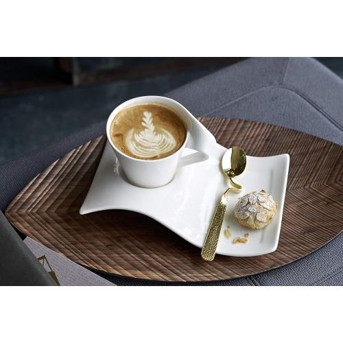  Villeroy & Boch 10-2484-2830 New Wave Cafe Large Party Plate, 8.5 x 6.5 in, White