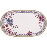 Villeroy & Boch Fish Plate, Premium Porcelain, White/Multicolored, 43x30cm